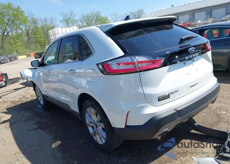 2023 Ford Edge Titanium из США, поврежденный, VIN 2FMPK4K92PBA45425